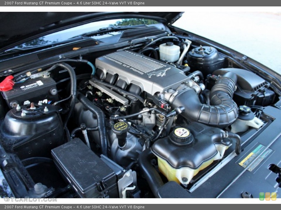 4.6 Liter SOHC 24-Valve VVT V8 Engine for the 2007 Ford Mustang #73739738
