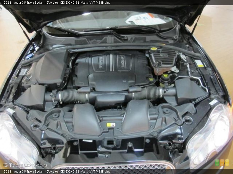 5.0 Liter GDI DOHC 32-Valve VVT V8 Engine for the 2011 Jaguar XF #73764299