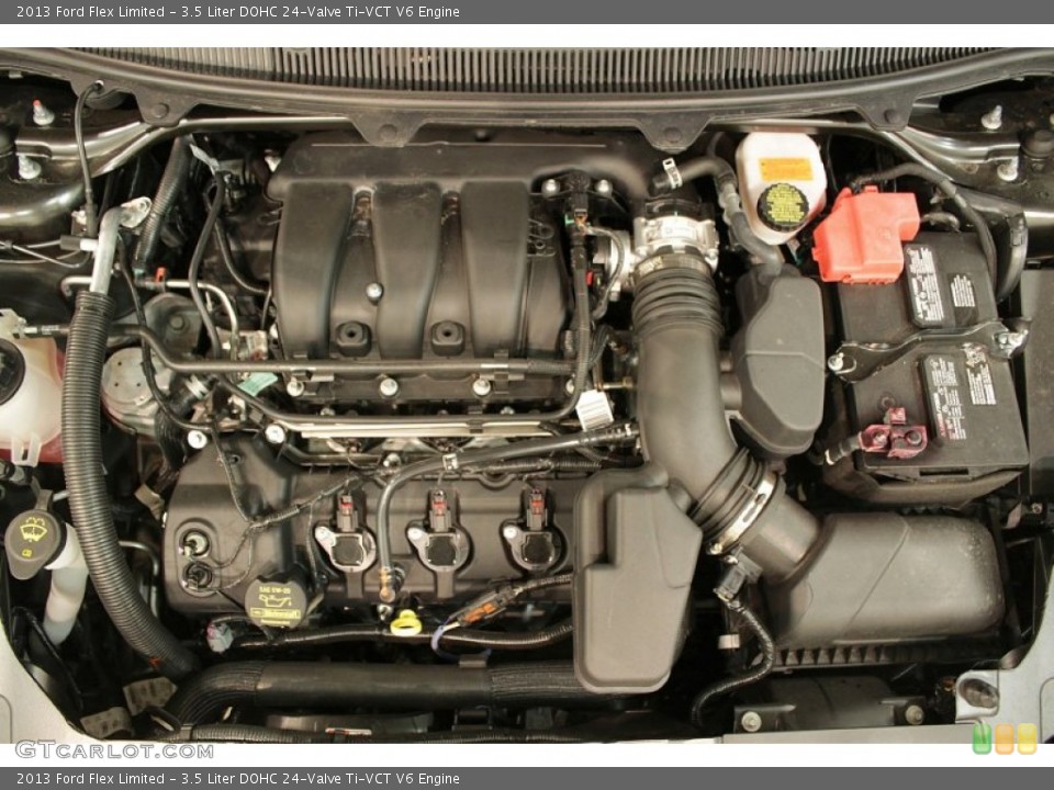 3.5 Liter DOHC 24-Valve Ti-VCT V6 Engine for the 2013 Ford Flex #73769891