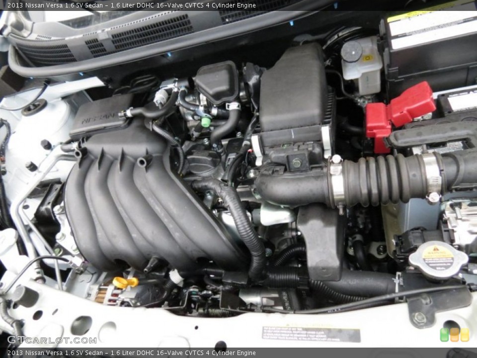 1.6 Liter DOHC 16-Valve CVTCS 4 Cylinder Engine for the 2013 Nissan Versa #73770209