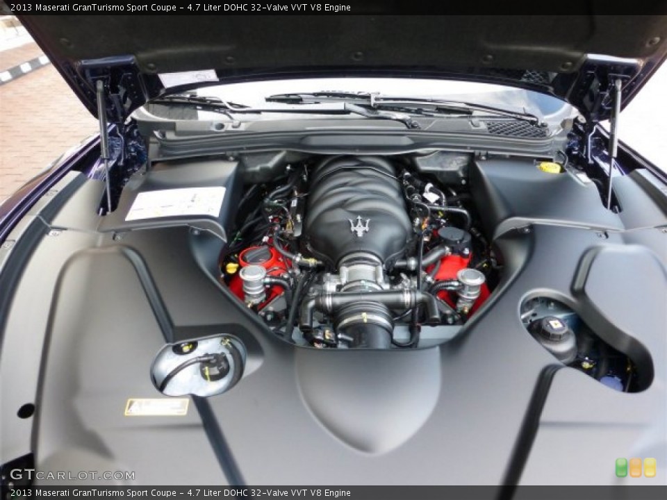 4.7 Liter DOHC 32-Valve VVT V8 Engine for the 2013 Maserati GranTurismo #73775789
