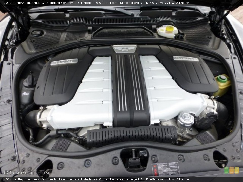 6.0 Liter Twin-Turbocharged DOHC 48-Valve VVT W12 Engine for the 2012 Bentley Continental GT #73776806