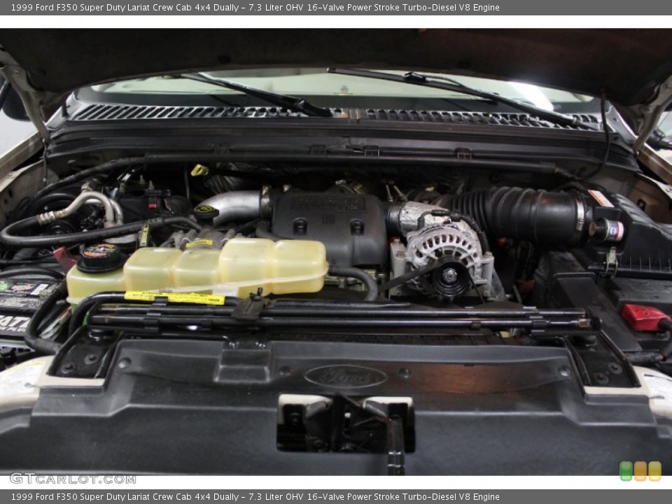 7.3 Liter OHV 16-Valve Power Stroke Turbo-Diesel V8 Engine for the 1999 Ford F350 Super Duty #73777369