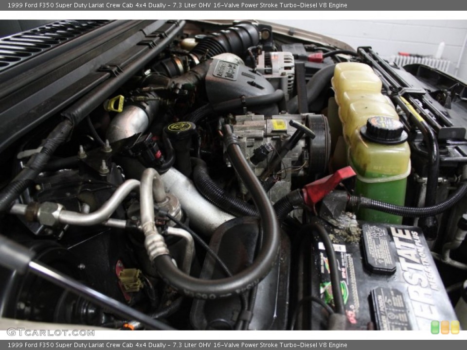 7.3 Liter OHV 16-Valve Power Stroke Turbo-Diesel V8 Engine for the 1999 Ford F350 Super Duty #73777415