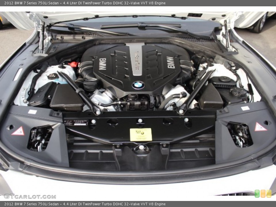 4.4 Liter DI TwinPower Turbo DOHC 32-Valve VVT V8 Engine for the 2012 BMW 7 Series #73778828