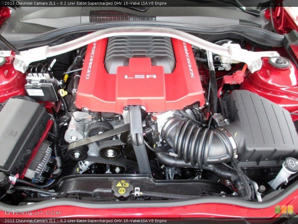 6.2 Liter Eaton Supercharged OHV 16-Valve LSA V8 Engine for the 2013 Chevrolet Camaro #73792574