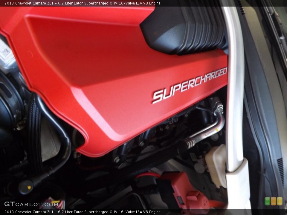 6.2 Liter Eaton Supercharged OHV 16-Valve LSA V8 Engine for the 2013 Chevrolet Camaro #73795896
