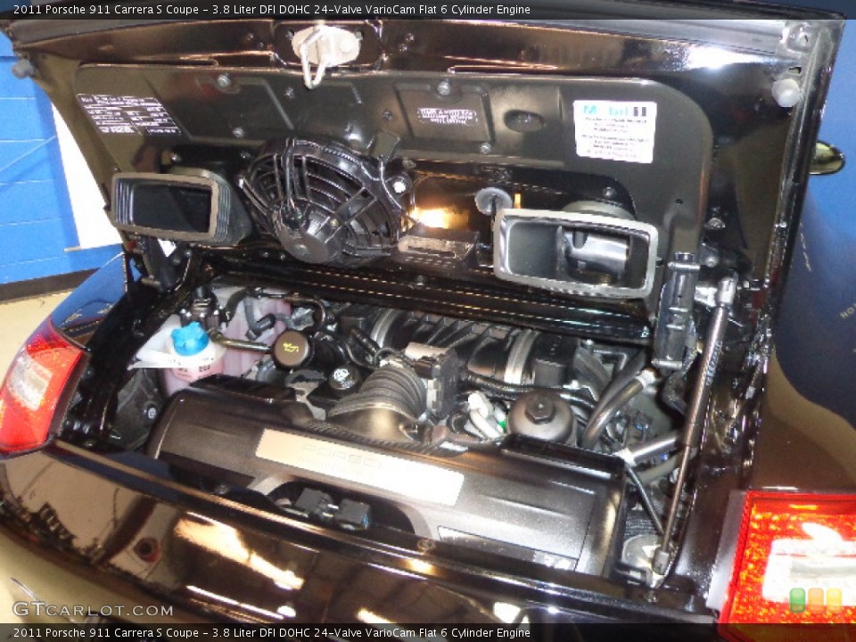 3.8 Liter DFI DOHC 24-Valve VarioCam Flat 6 Cylinder Engine for the 2011 Porsche 911 #73804514