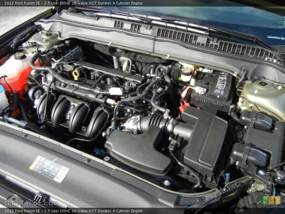 2.5 Liter DOHC 16-Valve iVCT Duratec 4 Cylinder Engine for the 2013 Ford Fusion #73811120