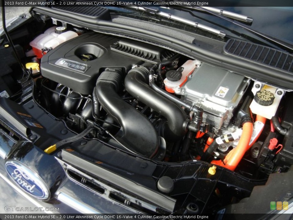 2.0 Liter Atkninson Cycle DOHC 16-Valve 4 Cylinder Gasoline/Electric Hybrid Engine for the 2013 Ford C-Max #73812071