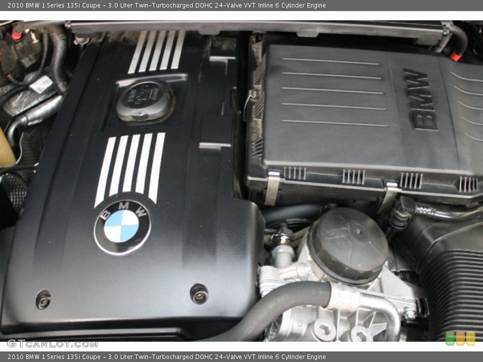 3.0 Liter Twin-Turbocharged DOHC 24-Valve VVT Inline 6 Cylinder Engine for the 2010 BMW 1 Series #73813124
