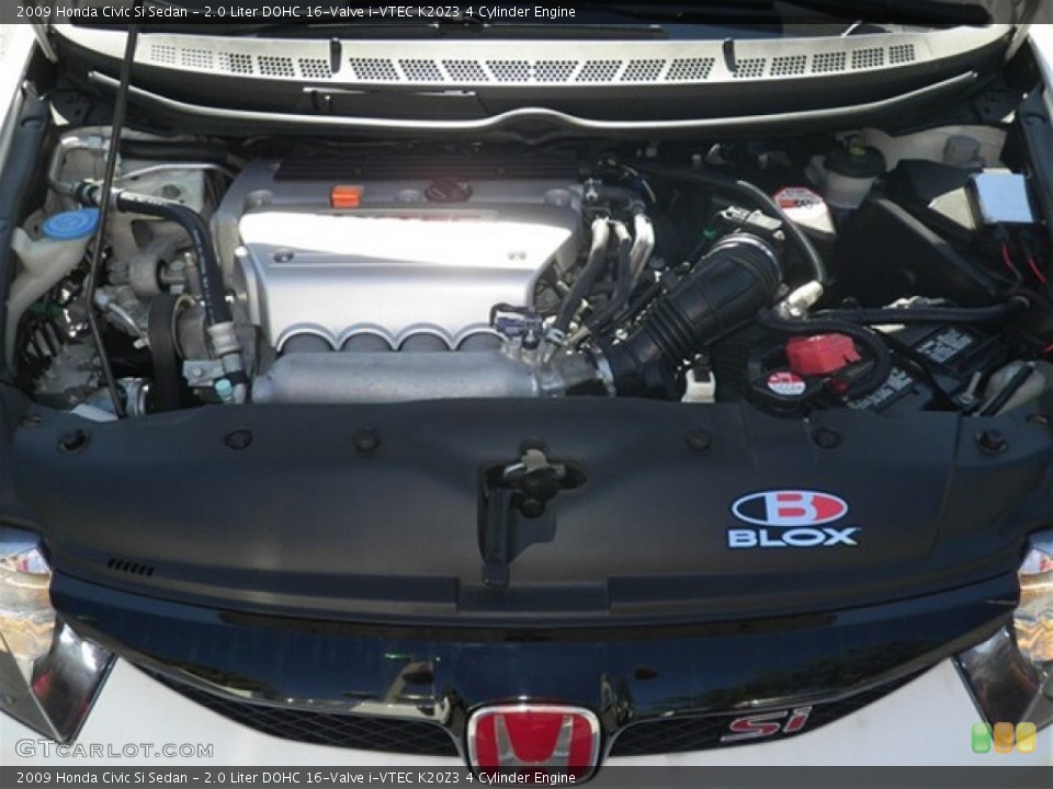 2.0 Liter DOHC 16-Valve i-VTEC K20Z3 4 Cylinder Engine for the 2009 Honda Civic #73821947