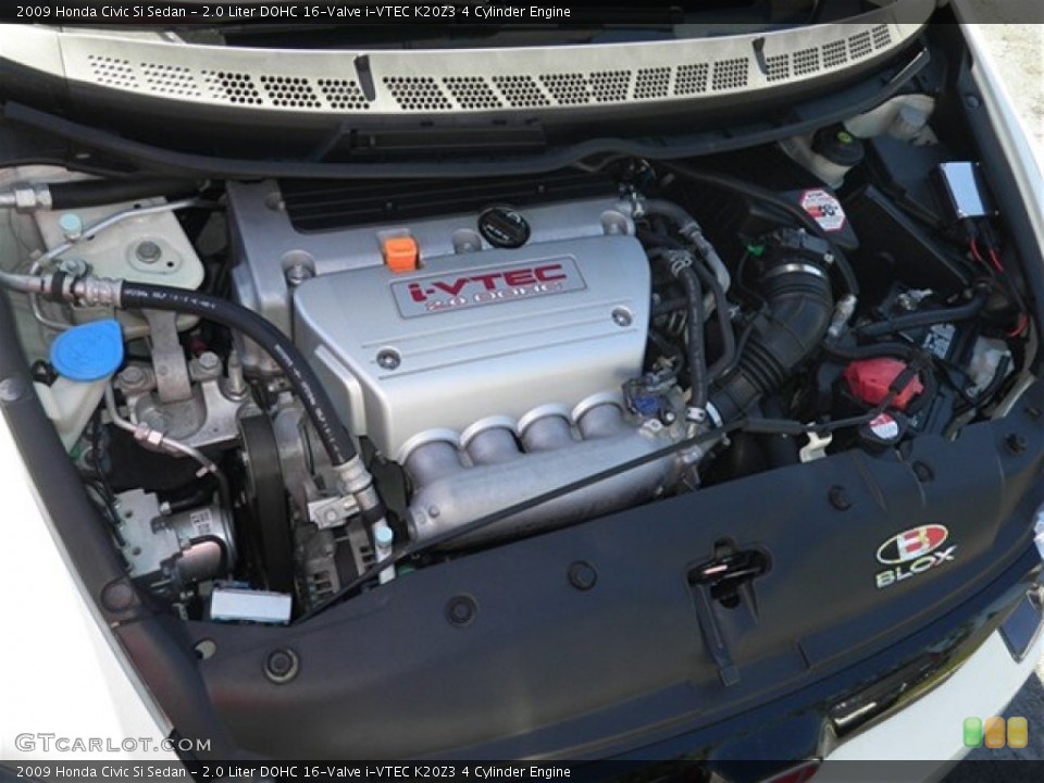 2.0 Liter DOHC 16-Valve i-VTEC K20Z3 4 Cylinder Engine for the 2009 Honda Civic #73821959