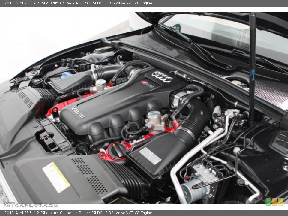 4.2 Liter FSI DOHC 32-Valve VVT V8 Engine for the 2013 Audi RS 5 #73829648