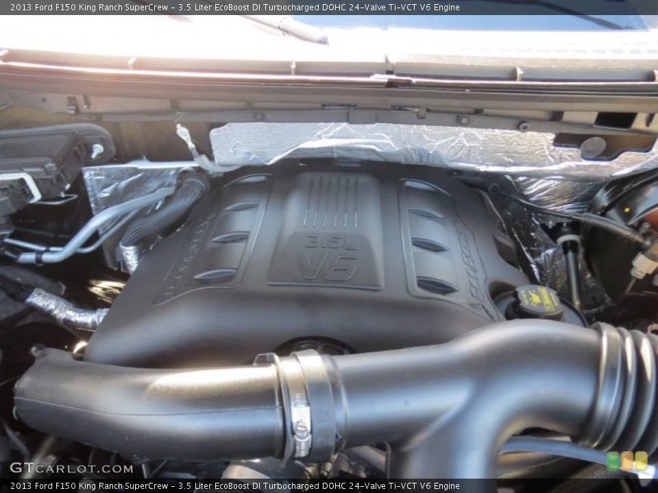 3.5 Liter EcoBoost DI Turbocharged DOHC 24-Valve Ti-VCT V6 Engine for the 2013 Ford F150 #73834115