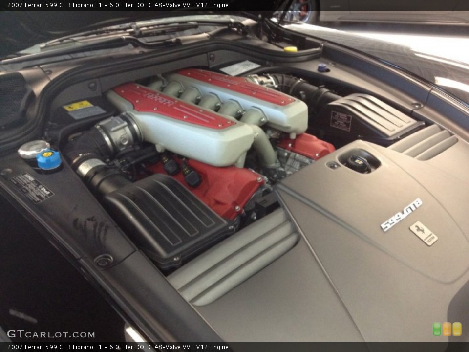 6.0 Liter DOHC 48-Valve VVT V12 Engine for the 2007 Ferrari 599 GTB Fiorano #73854938