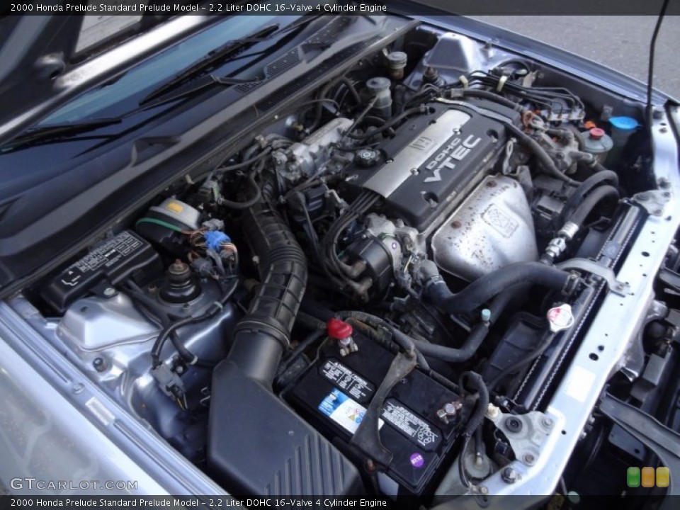 2.2 Liter DOHC 16-Valve 4 Cylinder Engine for the 2000 Honda Prelude #73857749