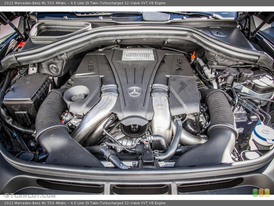 4.6 Liter DI Twin-Turbocharged 32-Valve VVT V8 Engine for the 2013 Mercedes-Benz ML #73858469