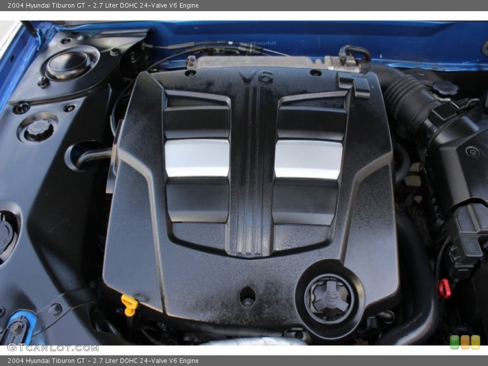 2.7 Liter DOHC 24-Valve V6 Engine for the 2004 Hyundai Tiburon #73860723