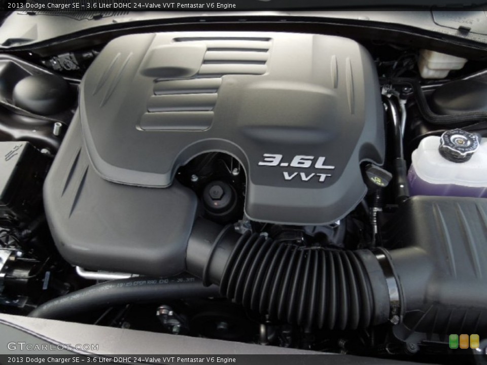 3.6 Liter DOHC 24-Valve VVT Pentastar V6 Engine for the 2013 Dodge Charger #73863191
