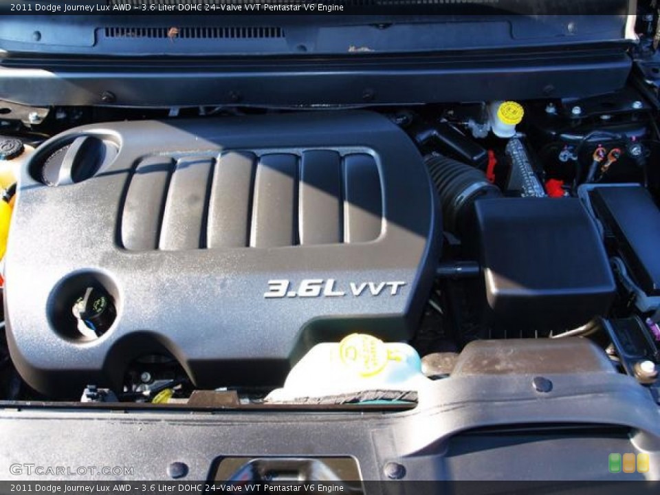 3.6 Liter DOHC 24-Valve VVT Pentastar V6 Engine for the 2011 Dodge Journey #73880303