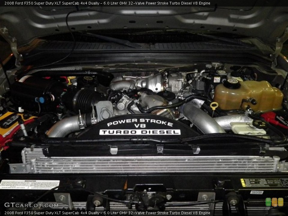 6.0 Liter OHV 32-Valve Power Stroke Turbo Diesel V8 Engine for the 2008 Ford F350 Super Duty #73883093