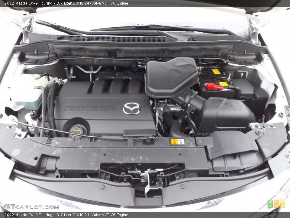 3.7 Liter DOHC 24-Valve VVT V6 Engine for the 2012 Mazda CX-9 #73889417