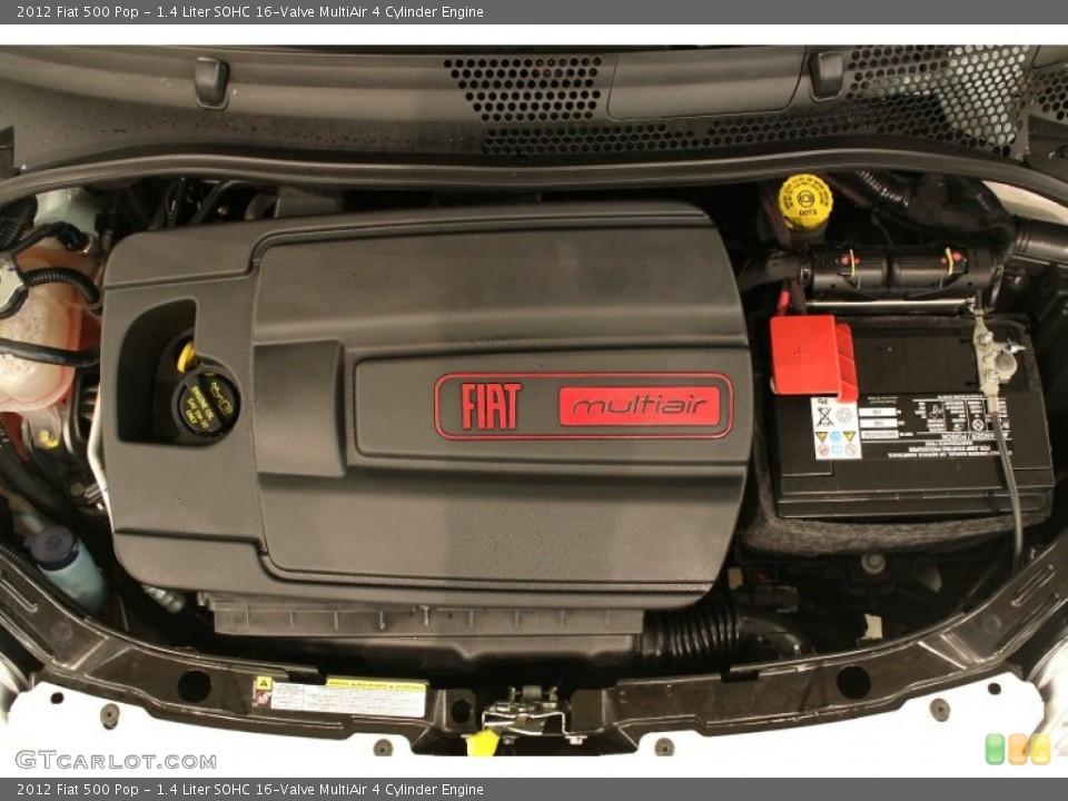 1.4 Liter SOHC 16-Valve MultiAir 4 Cylinder Engine for the 2012 Fiat 500 #73908287