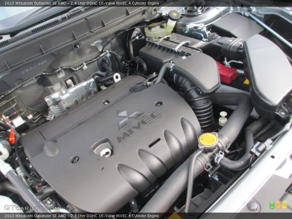 2.4 Liter DOHC 16-Valve MIVEC 4 Cylinder Engine for the 2013 Mitsubishi Outlander #73912925