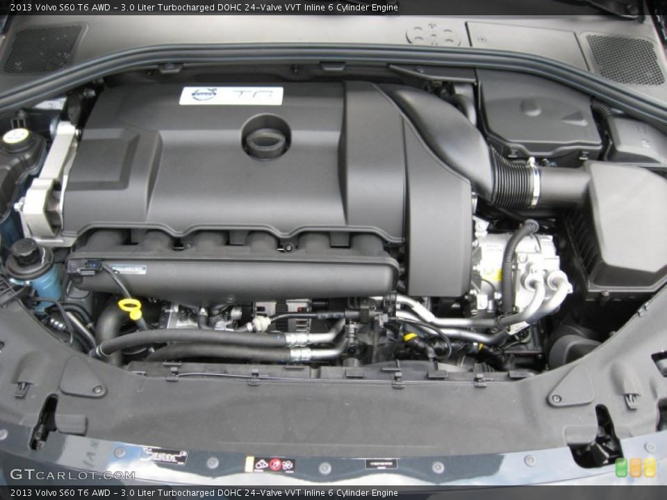 3.0 Liter Turbocharged DOHC 24-Valve VVT Inline 6 Cylinder Engine for the 2013 Volvo S60 #73946039