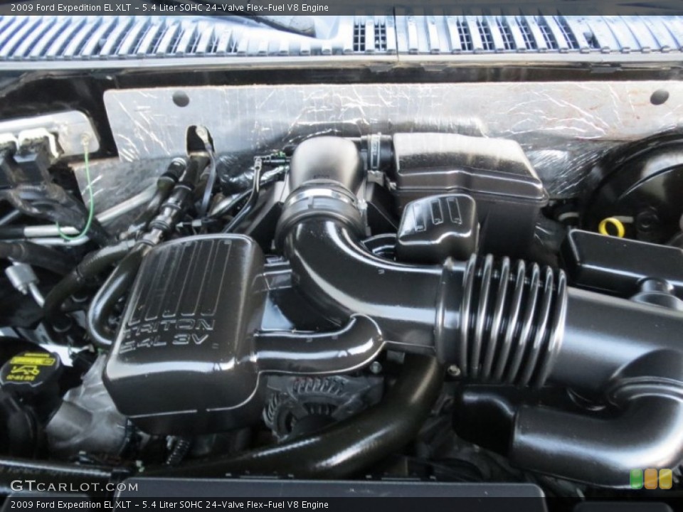 5.4 Liter SOHC 24-Valve Flex-Fuel V8 Engine for the 2009 Ford Expedition #73947227