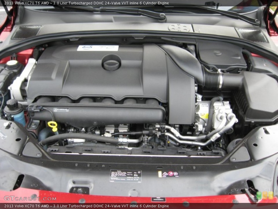 3.0 Liter Turbocharged DOHC 24-Valve VVT Inline 6 Cylinder Engine for the 2013 Volvo XC70 #73947849