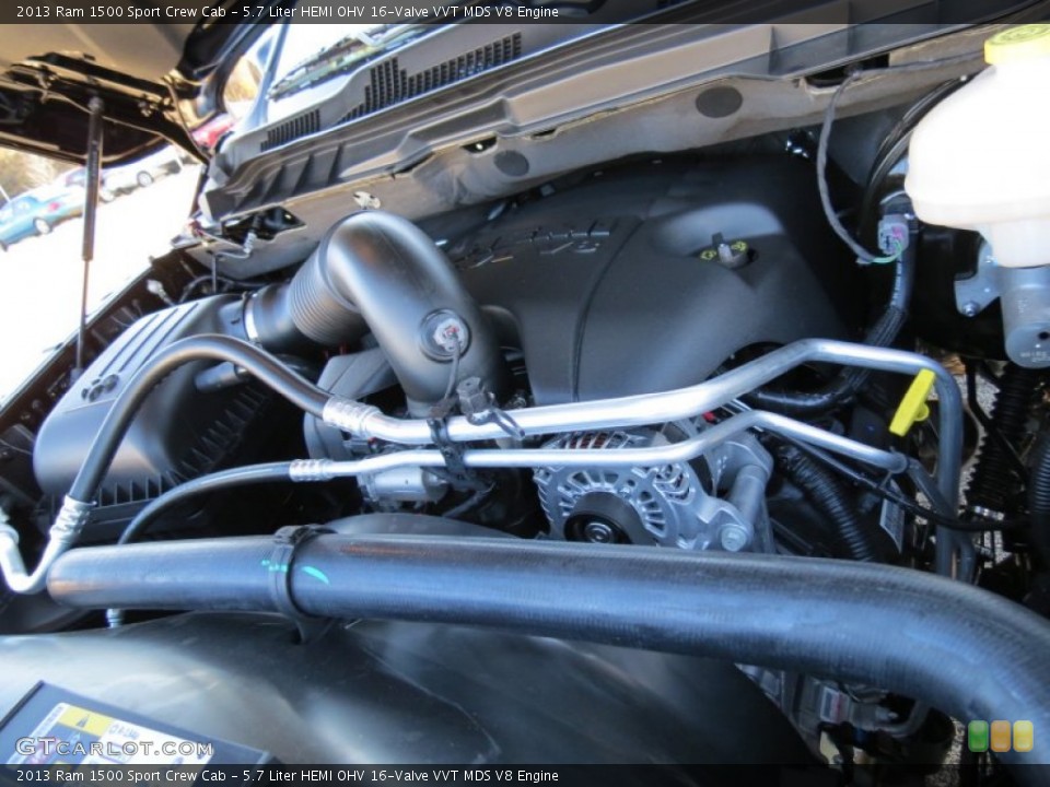 5.7 Liter HEMI OHV 16-Valve VVT MDS V8 Engine for the 2013 Ram 1500 #73954172
