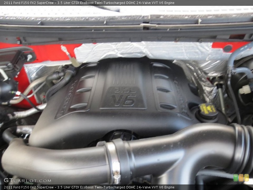 3.5 Liter GTDI EcoBoost Twin-Turbocharged DOHC 24-Valve VVT V6 Engine for the 2011 Ford F150 #73955993