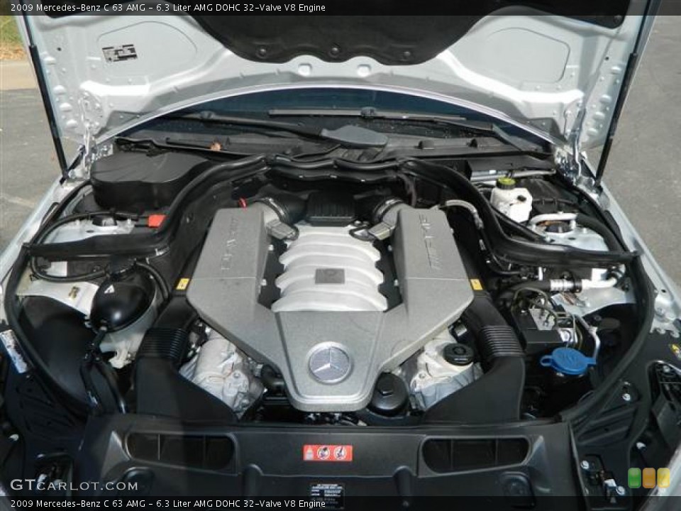 6.3 Liter AMG DOHC 32-Valve V8 Engine for the 2009 Mercedes-Benz C #73957266