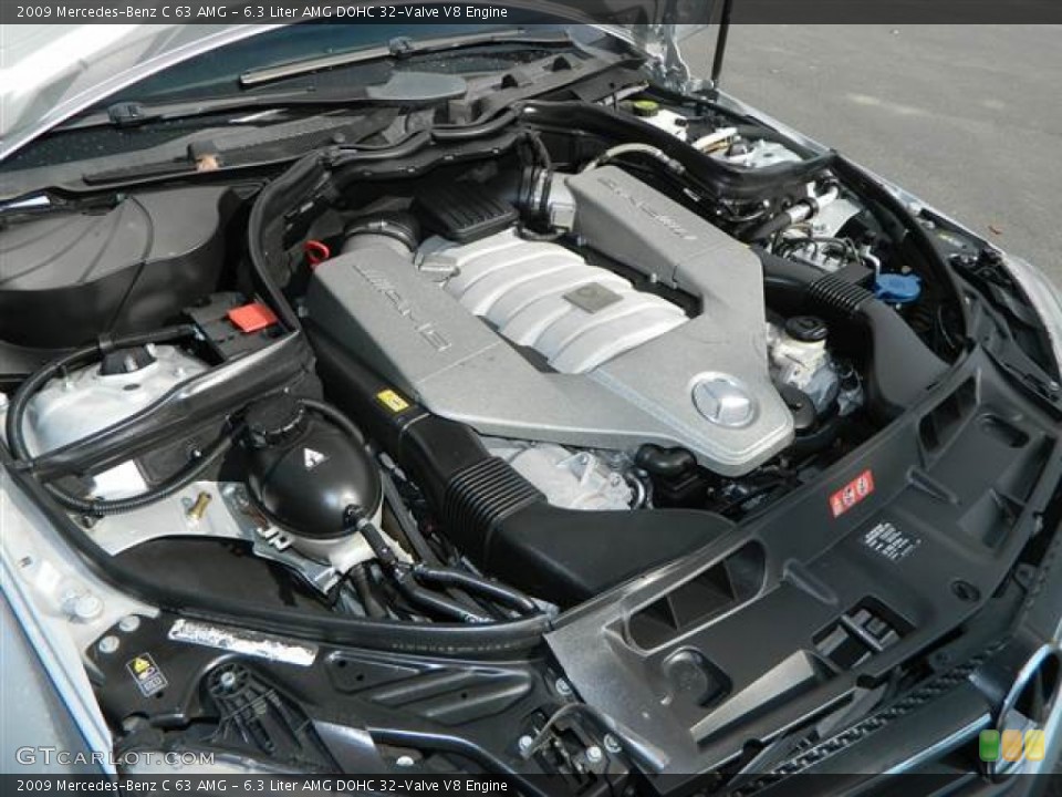 6.3 Liter AMG DOHC 32-Valve V8 Engine for the 2009 Mercedes-Benz C #73957283