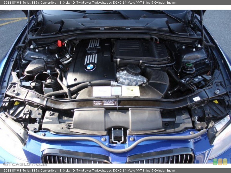 3.0 Liter DI TwinPower Turbocharged DOHC 24-Valve VVT Inline 6 Cylinder Engine for the 2011 BMW 3 Series #73960310