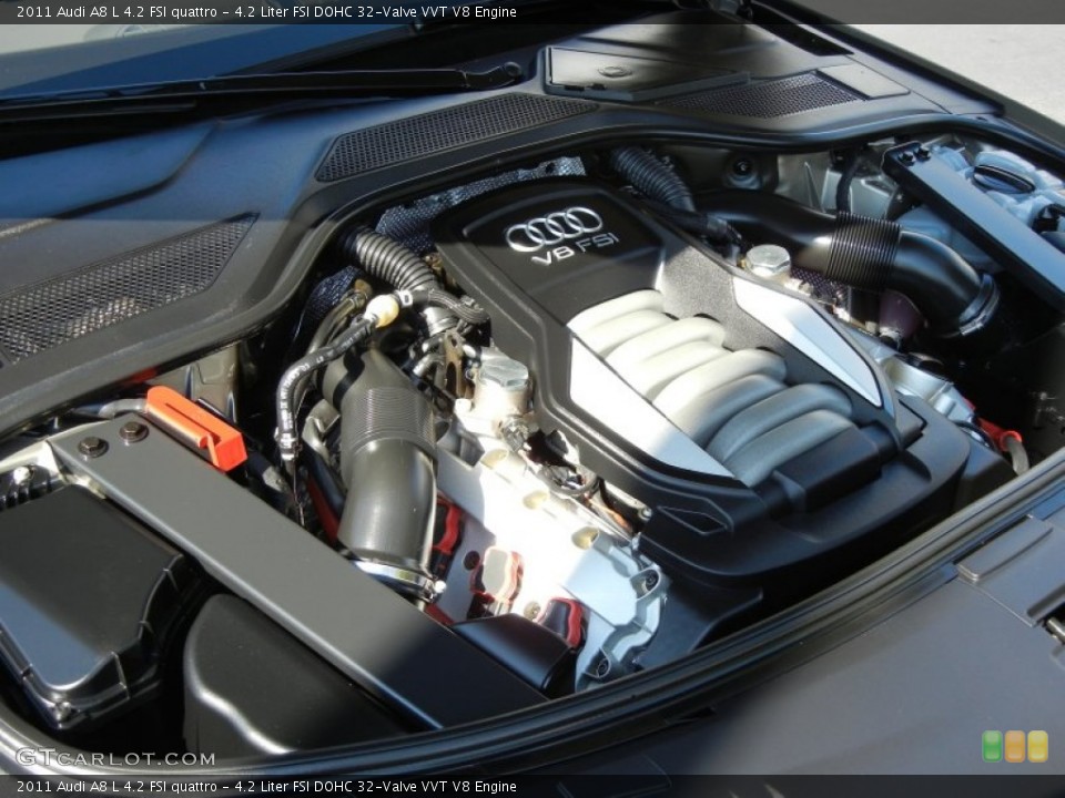 4.2 Liter FSI DOHC 32-Valve VVT V8 Engine for the 2011 Audi A8 #73968998