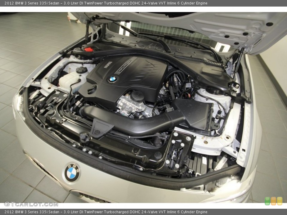 3.0 Liter DI TwinPower Turbocharged DOHC 24-Valve VVT Inline 6 Cylinder Engine for the 2012 BMW 3 Series #73974556