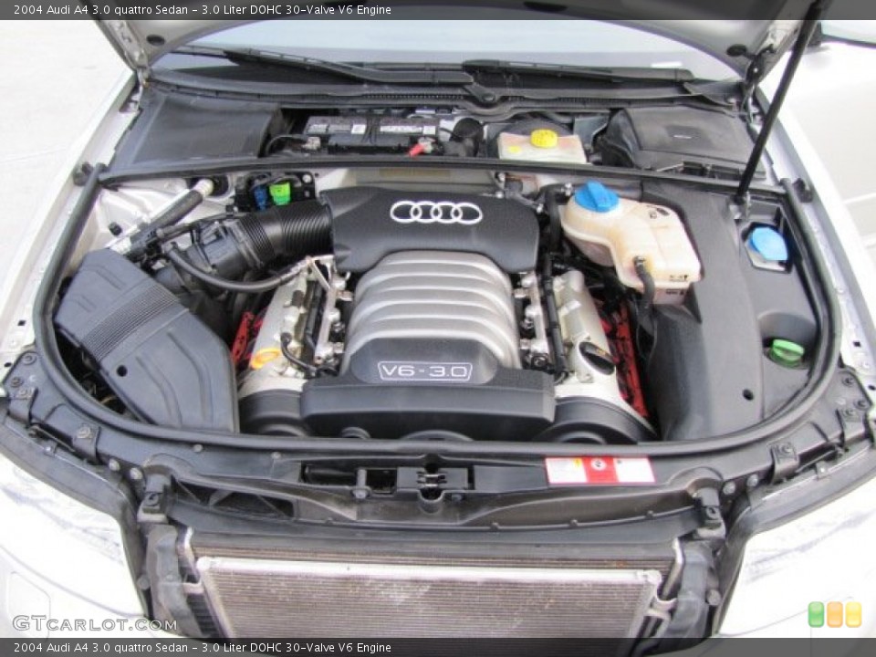 3.0 Liter DOHC 30-Valve V6 Engine for the 2004 Audi A4 #73976557
