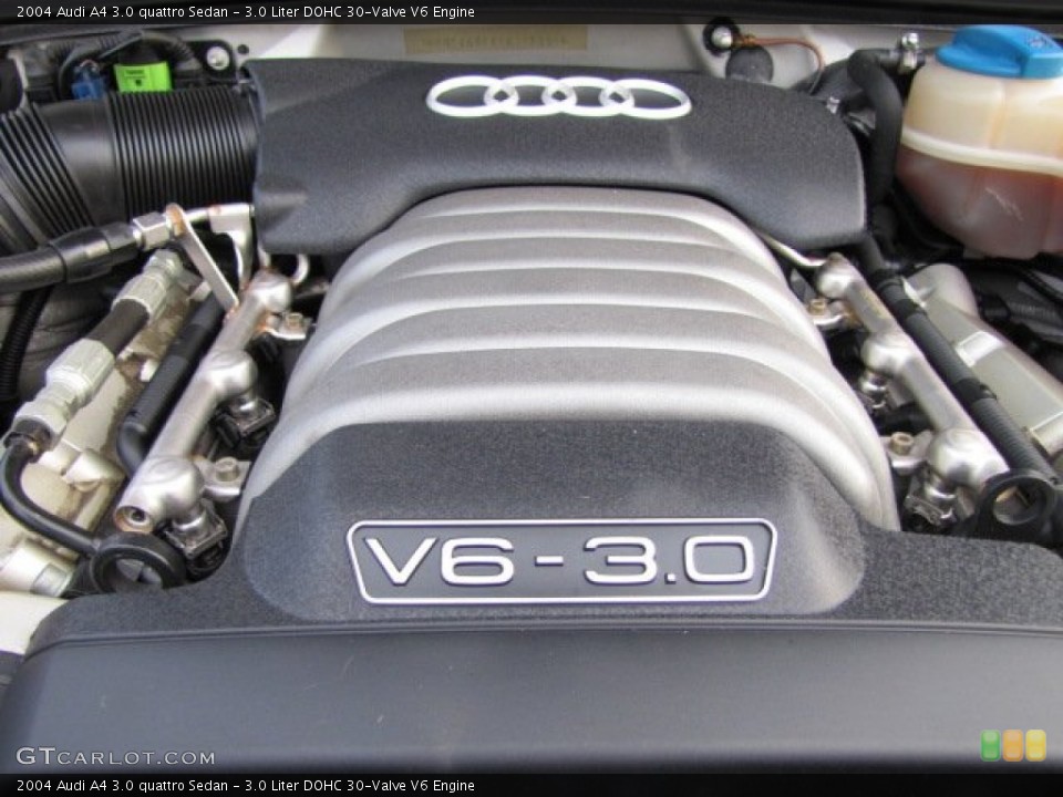 3.0 Liter DOHC 30-Valve V6 Engine for the 2004 Audi A4 #73976571