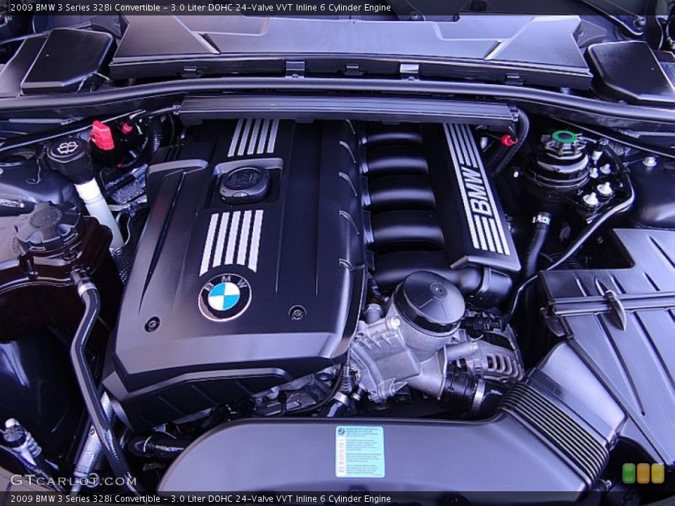 3.0 Liter DOHC 24-Valve VVT Inline 6 Cylinder Engine for the 2009 BMW 3 Series #73977272