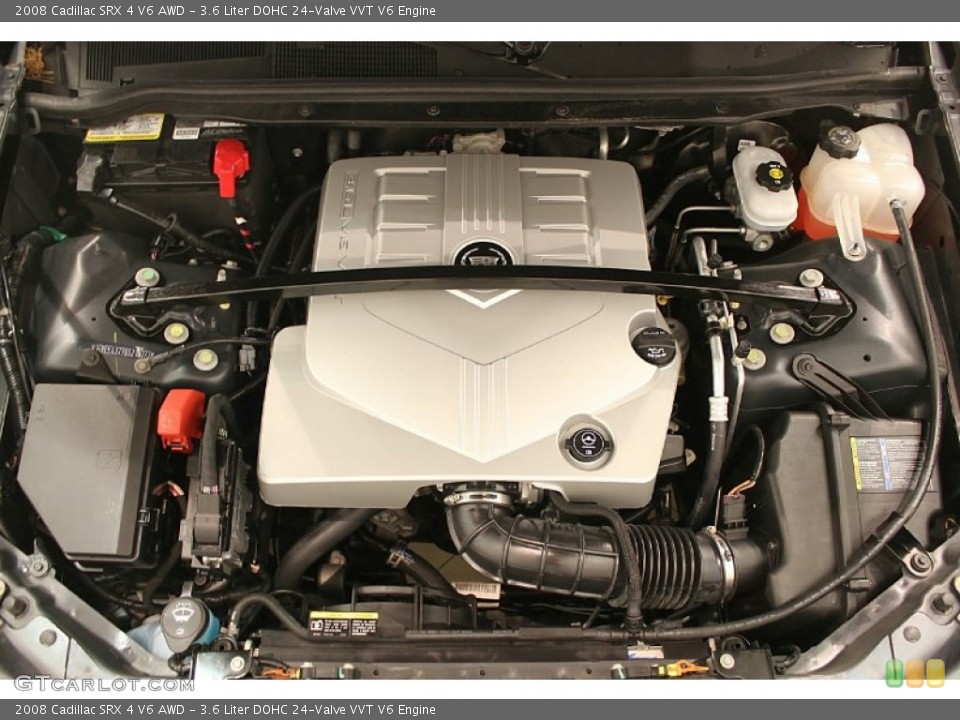 3.6 Liter DOHC 24-Valve VVT V6 Engine for the 2008 Cadillac SRX #73978850