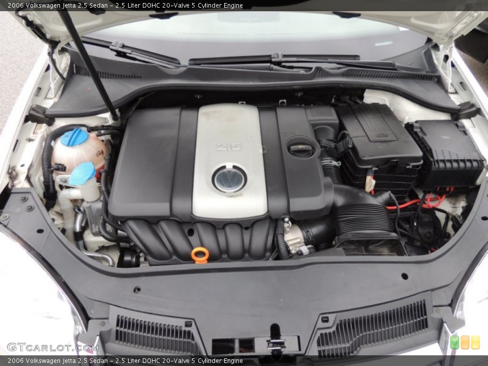 2.5 Liter DOHC 20-Valve 5 Cylinder Engine for the 2006 Volkswagen Jetta #73984865