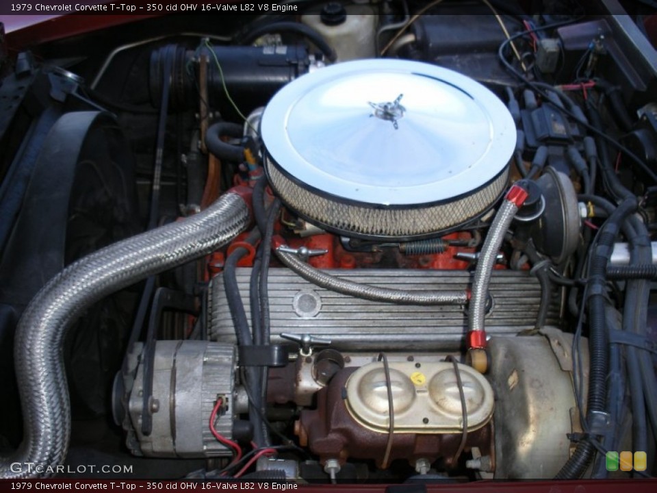350 cid OHV 16-Valve L82 V8 Engine for the 1979 Chevrolet Corvette #73986014