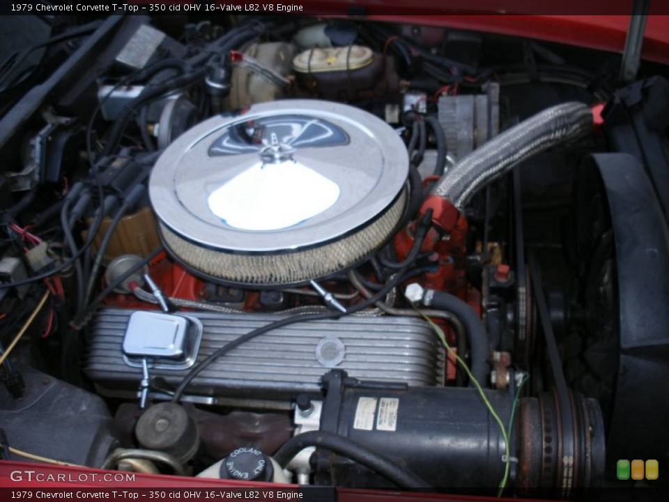 350 cid OHV 16-Valve L82 V8 Engine for the 1979 Chevrolet Corvette #73986017