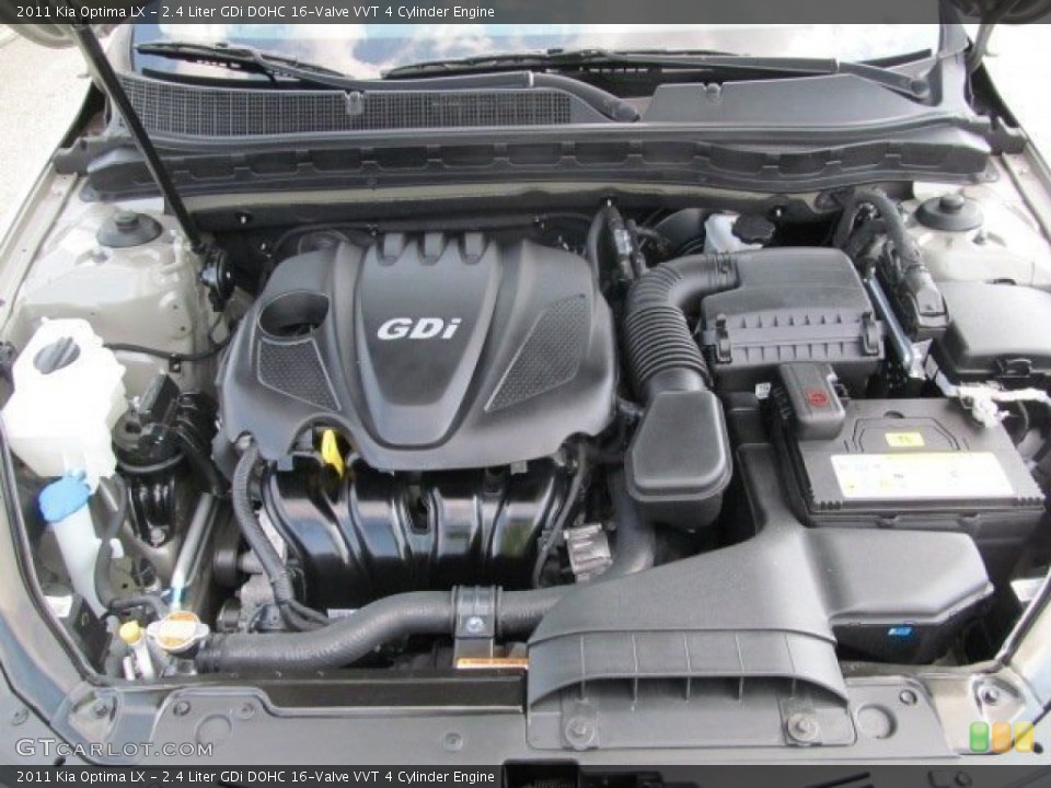 2.4 Liter GDi DOHC 16-Valve VVT 4 Cylinder Engine for the 2011 Kia Optima #74004291