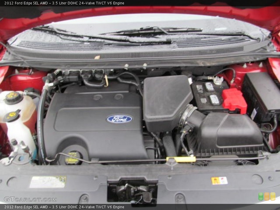 3.5 Liter DOHC 24-Valve TiVCT V6 Engine for the 2012 Ford Edge #74006991