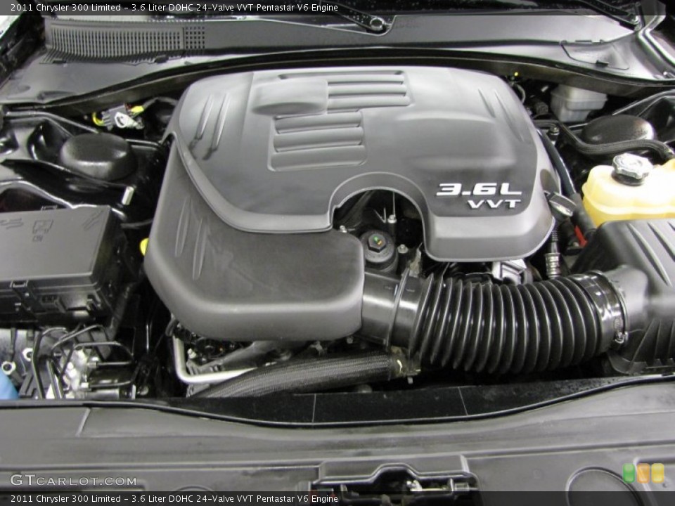 3.6 Liter DOHC 24-Valve VVT Pentastar V6 Engine for the 2011 Chrysler 300 #74015696