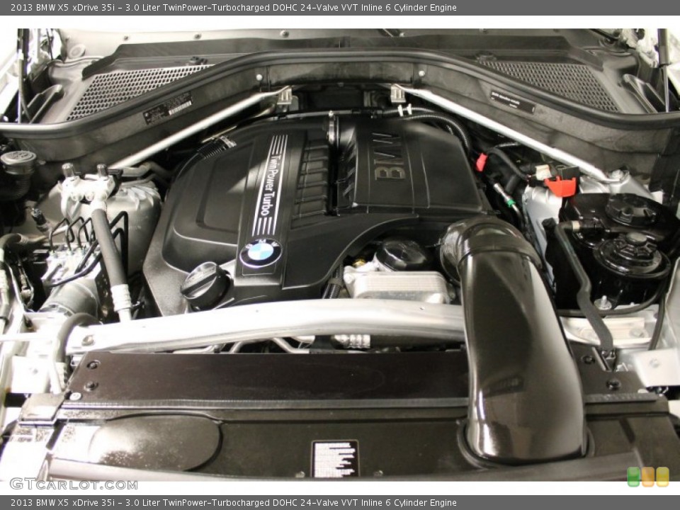 3.0 Liter TwinPower-Turbocharged DOHC 24-Valve VVT Inline 6 Cylinder Engine for the 2013 BMW X5 #74024223